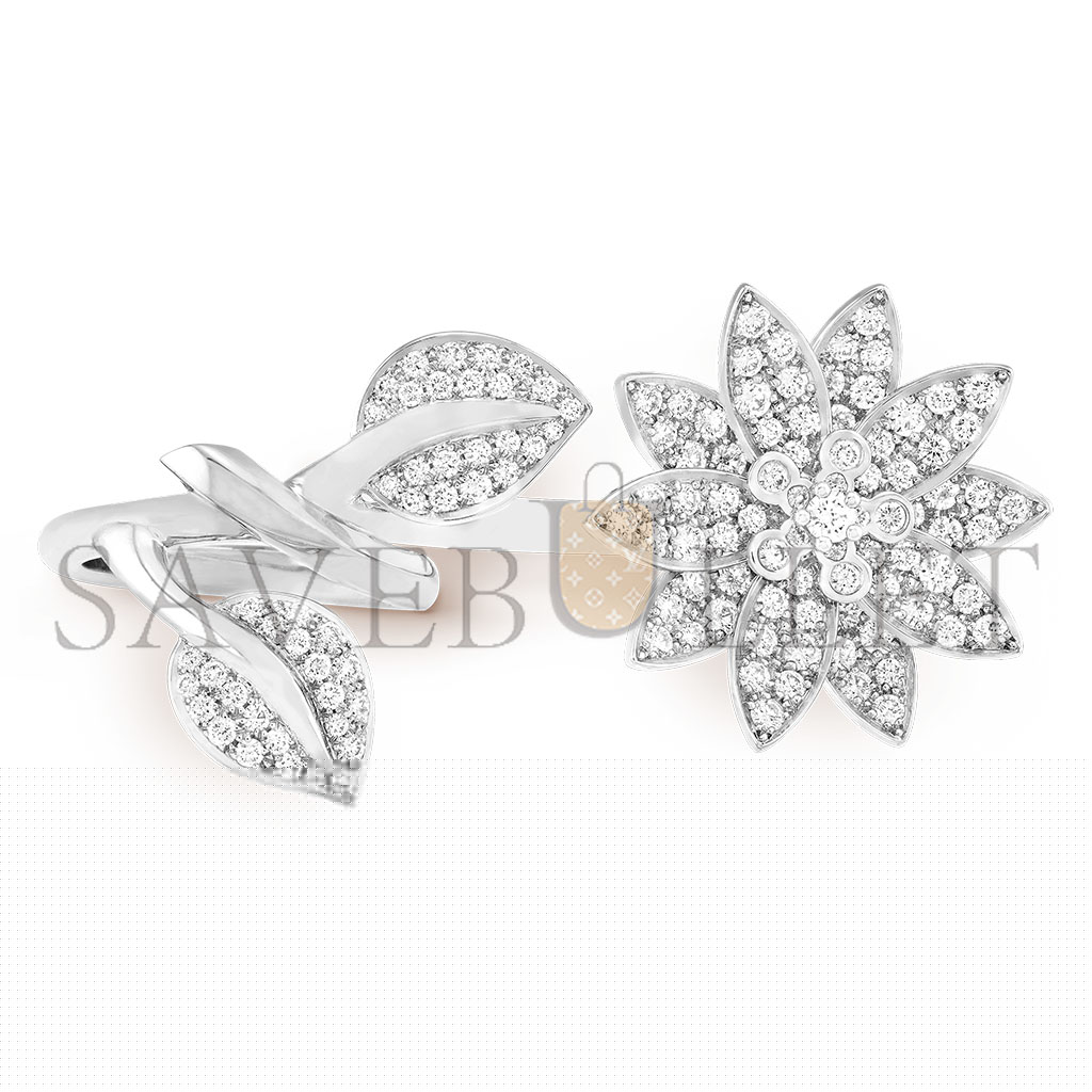 VAN CLEEF ARPELS LOTUS BETWEEN THE FINGER RING VCARP1ND00